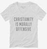 Christianity Is Morally Offensive Womens Vneck Shirt 666x695.jpg?v=1700653160