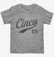 Cinco  Toddler Tee