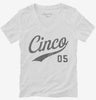 Cinco Womens Vneck Shirt 666x695.jpg?v=1700325286