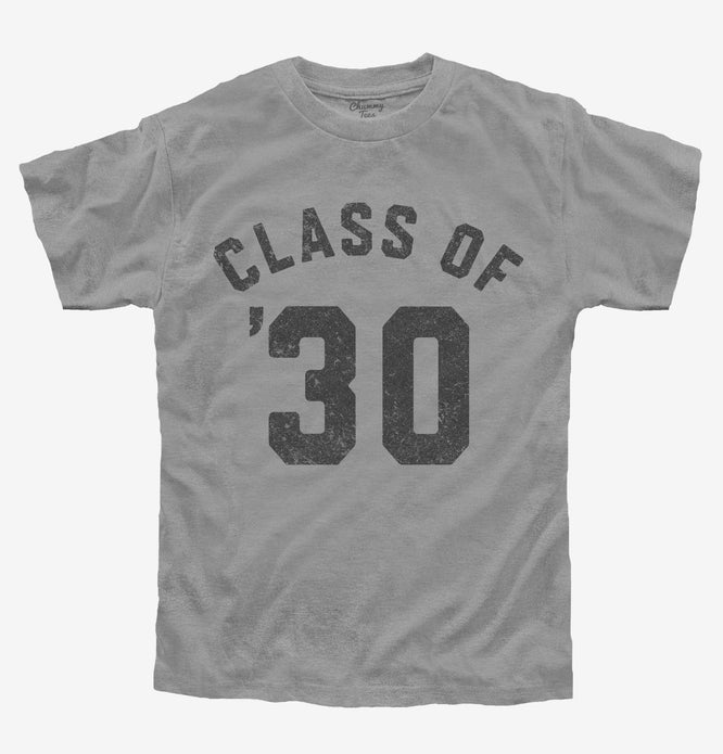 Class Of 2030 Youth Shirt