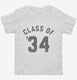 Class Of 2034 white Toddler Tee