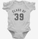 Class Of 2039 white Infant Bodysuit
