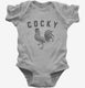 Cocky Confident Rooster  Infant Bodysuit
