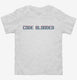 Code Blooded white Toddler Tee