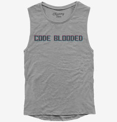 Code Blooded Womens Muscle Tank