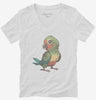 Colorful Cute Parrot Womens Vneck Shirt 666x695.jpg?v=1700295484