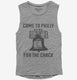 Come To Philly For The Crack Liberty Bell  Womens Muscle Tank