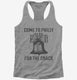 Come To Philly For The Crack Liberty Bell  Womens Racerback Tank