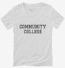 Community College Womens Vneck Shirt 666x695.jpg?v=1700510303