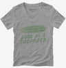 Cool As A Cucumber Womens Vneck