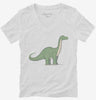 Cool Dinosaur Brontosaurus Womens Vneck Shirt 666x695.jpg?v=1700296403