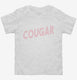 Cougar  Toddler Tee