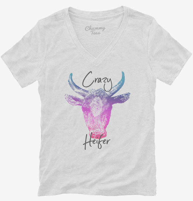 Cow Farm Farmer Crazy Heifer T-Shirt