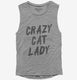 Crazy Cat Lady  Womens Muscle Tank