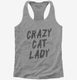 Crazy Cat Lady  Womens Racerback Tank