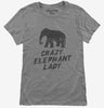 Crazy Elephant Lady Womens