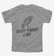 Crazy Parrot Lady  Youth Tee