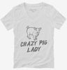 Crazy Pig Lady Womens Vneck Shirt 666x695.jpg?v=1700488119