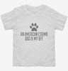 Cute American Eskimo Dog Breed Toddler Shirt 666x695.jpg?v=1700501485