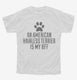 Cute American Hairless Terrier Dog Breed white Youth Tee