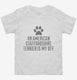 Cute American Staffordshire Terrier Dog Breed white Toddler Tee