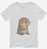Cute Baby Beaver Womens Vneck Shirt 666x695.jpg?v=1700302230