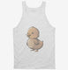 Cute Baby Duckling white Tank