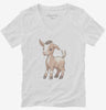 Cute Baby Goat Womens Vneck Shirt 666x695.jpg?v=1700299075