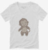 Cute Baby Gorilla Womens Vneck Shirt 666x695.jpg?v=1700298981