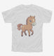Cute Baby Horse white Youth Tee