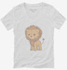 Cute Baby Lion Womens Vneck Shirt 666x695.jpg?v=1700303413