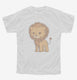 Cute Baby Lion white Youth Tee