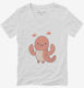 Cute Baby Lobster  Womens V-Neck Tee