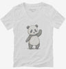 Cute Baby Panda Womens Vneck Shirt 666x695.jpg?v=1700304226