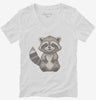 Cute Baby Raccoon Womens Vneck Shirt 666x695.jpg?v=1700298660