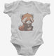 Cute Baby Red Panda  Infant Bodysuit