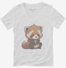 Cute Baby Red Panda Womens Vneck Shirt 666x695.jpg?v=1700303364