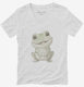Cute Baby Toad  Womens V-Neck Tee