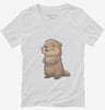 Cute Beaver Womens Vneck Shirt 666x695.jpg?v=1700302271