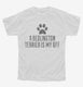 Cute Bedlington Terrier Dog Breed white Youth Tee