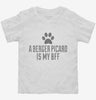 Cute Berger Picard Dog Breed Toddler Shirt 666x695.jpg?v=1700484948