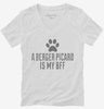 Cute Berger Picard Dog Breed Womens Vneck Shirt 666x695.jpg?v=1700484948