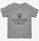 Cute Bloodhound Terrier Dog Breed  Toddler Tee