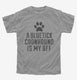 Cute Bluetick Coonhound Dog Breed grey Youth Tee