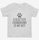 Cute Bluetick Coonhound Dog Breed white Toddler Tee