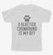 Cute Bluetick Coonhound Dog Breed white Youth Tee