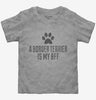 Cute Border Terrier Dog Breed Toddler