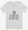 Cute Borzoi Dog Breed Womens Vneck Shirt 666x695.jpg?v=1700497987