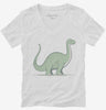 Cute Brontosaurus Womens Vneck Shirt 666x695.jpg?v=1700296454