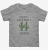 Cute Cacti Plus Cact You Equals Cactus Toddler